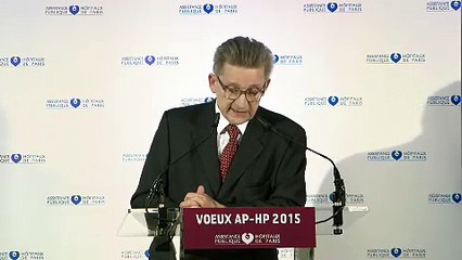Voeux 2015 du Pr Loïc CAPRON, Président de la CME de l’AP-HP
