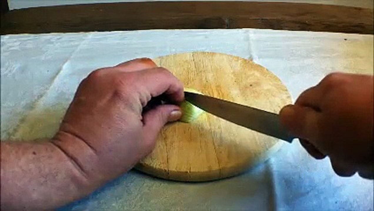 Obst und Gemüse schneiden