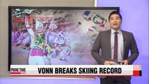 Lindsey Vonn earns record 63rd World Cup win