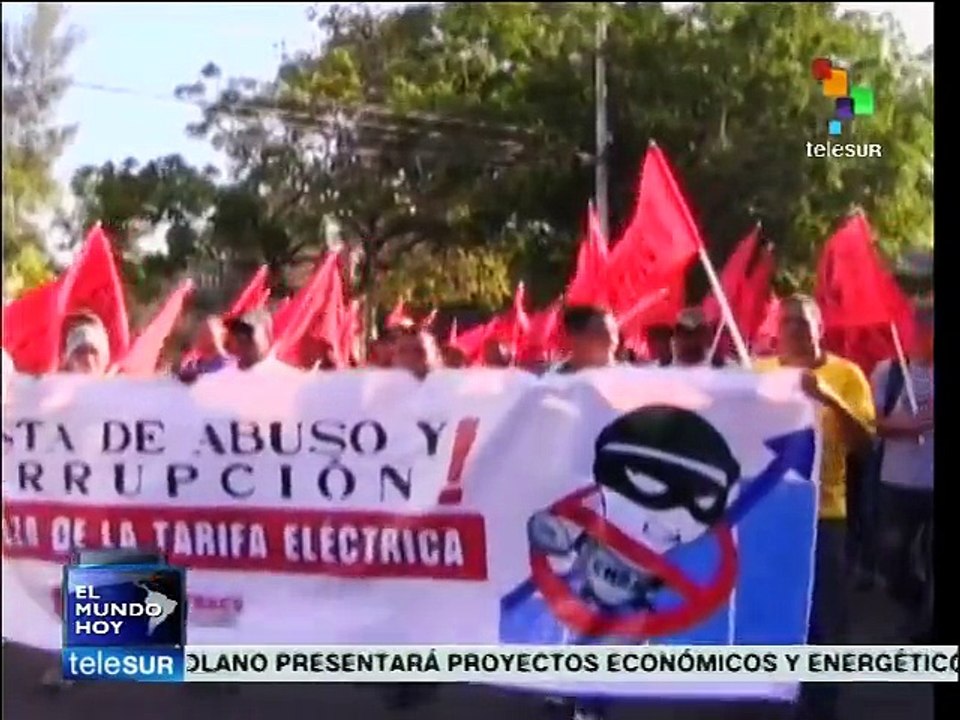 Panameños rechazan aumento de 25% en tarifa de energía eléctrica