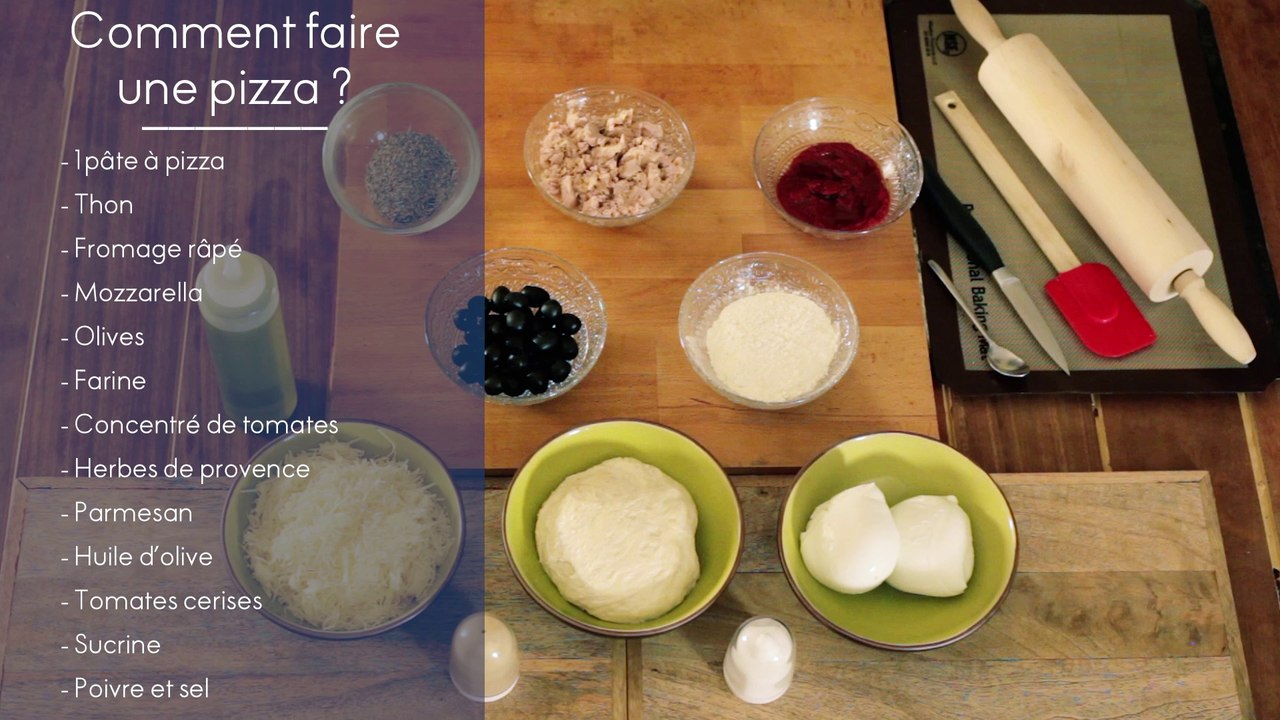 Recette - La pizza maison