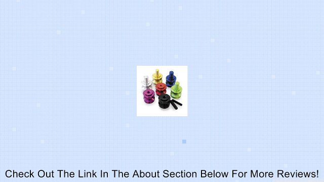 Pro-Bolt P-BOLT SWNGARM SPOOLS-GLD 8MM Dressup Swingarm Spool Dress-up Kit GLD- BOB8-G Review