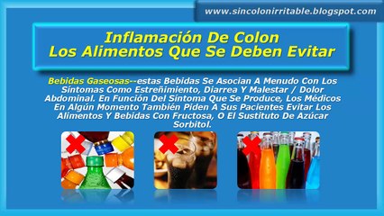 Inflamacion De Colon-Los Alimentos Que Se Deben Evitar