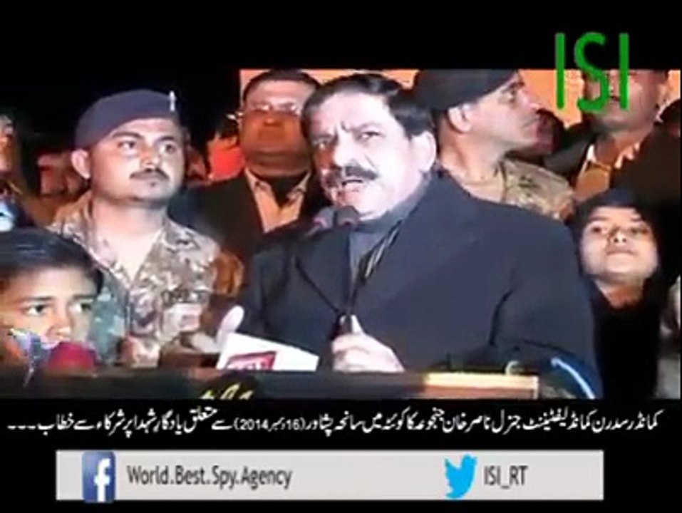 Commander Southern Command Lt Nasir Khan