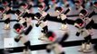 100 humanoid robots perform a synchronized dance routine in Tokyo
