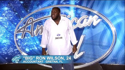 Big Ron Wilson - Audition - American Idol 2015