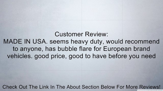 Lisle 56150 Combination Flaring Tool Review