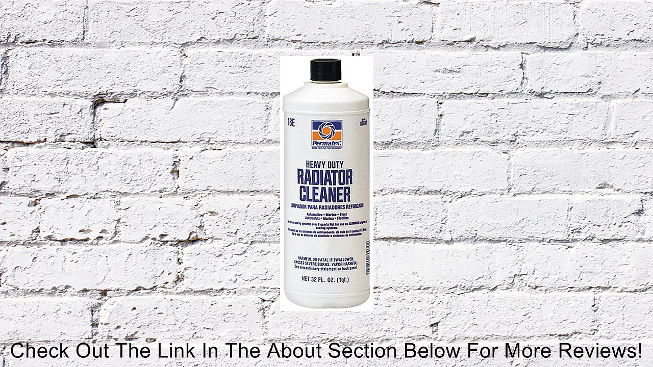 Permatex 80030 Heavy Duty Radiator Cleaner, 1 quart Review