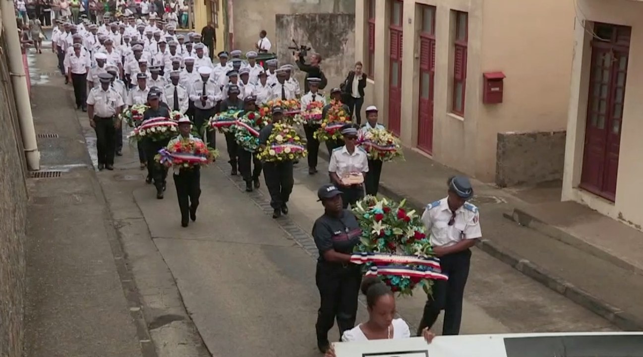 Solennité lors des funérailles de Clarissa Jean-Philippe, tuée à Montrouge
