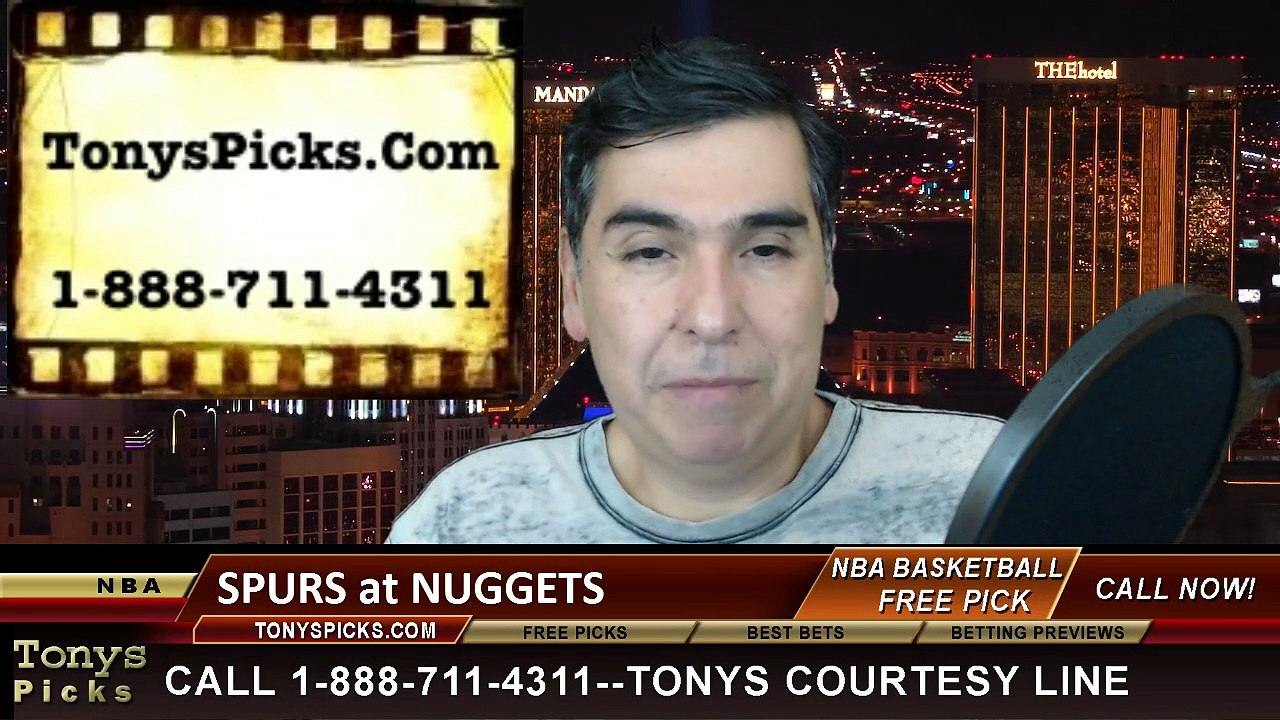 Denver Nuggets vs. San Antonio Spurs Free Pick...