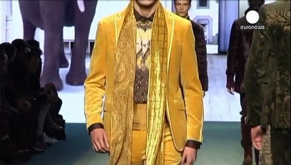 Milan : les hommes Gucci, Etro et Armani