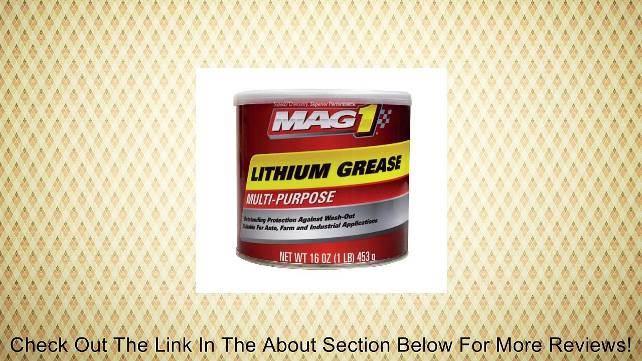 Mag 1 134 Multi-Purpose Lithium Grease - 1 lbs. Review