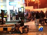 Petrol shortage continues on day-8-Geo Reports-20 Jan 2015