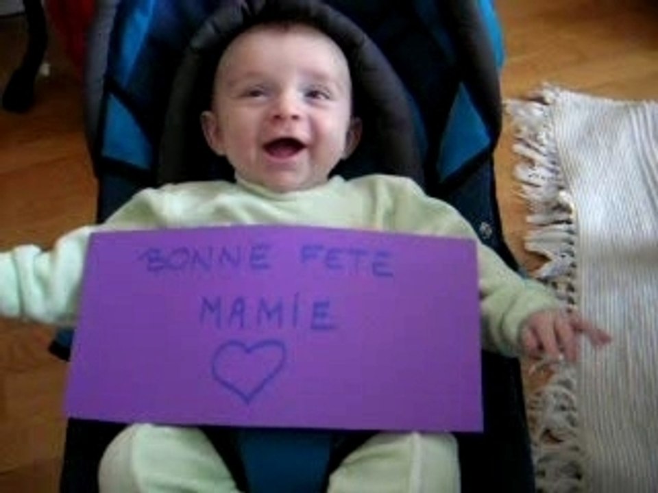 Bonne fête Mamie !