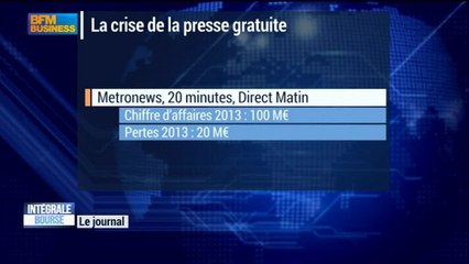 Metronews, 20 minutes et Direct matin au coeur de la crise de la presse gratuite
