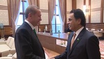 Cumhurbaşkanı Erdoğan, Pakistan Meclis Başkanı Sadık'ı Kabul Etti