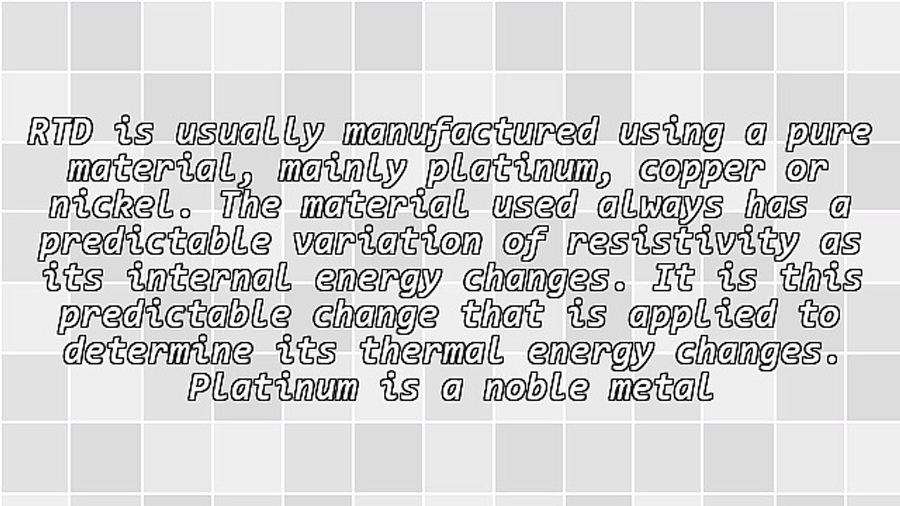 Significance Of Resistance Temperature Device