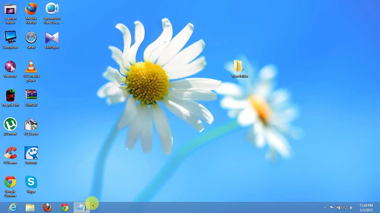 How to Hide folder in windows 8