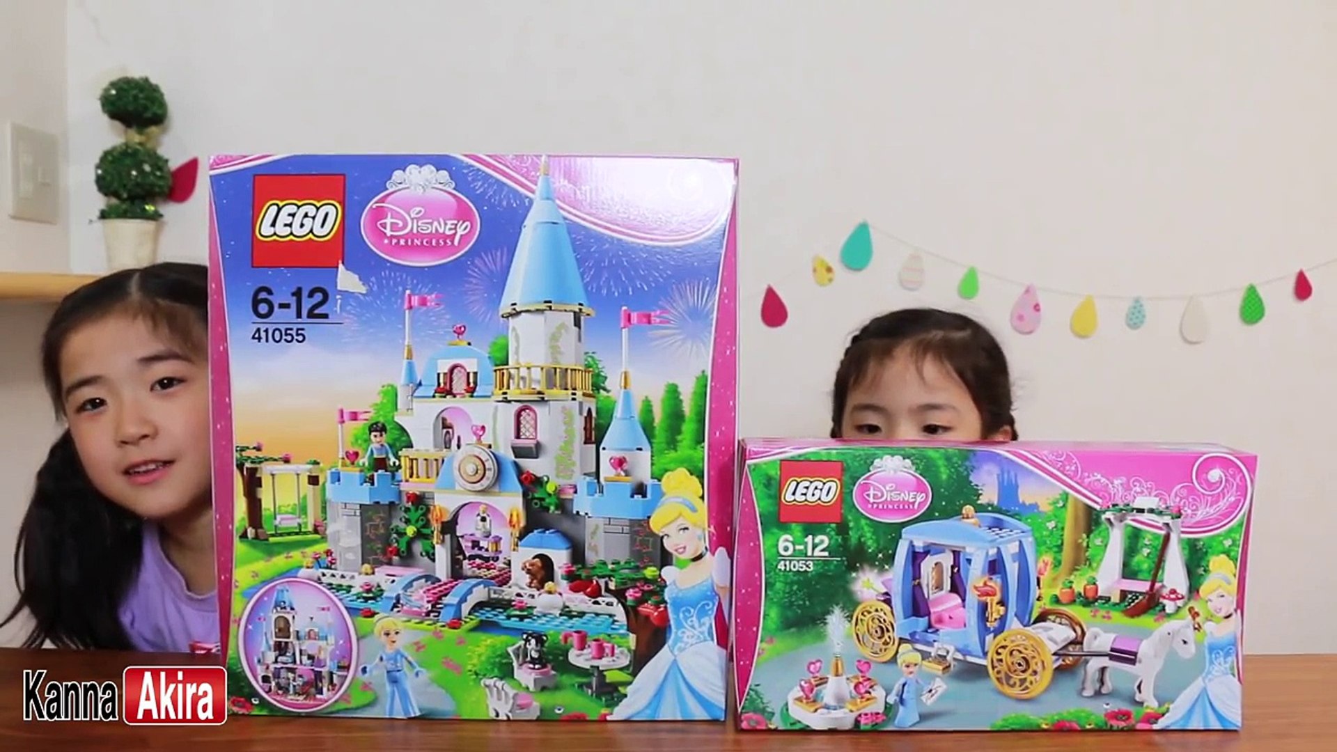 Lego Disney Princess シンデレラのお城と馬車 Video Dailymotion