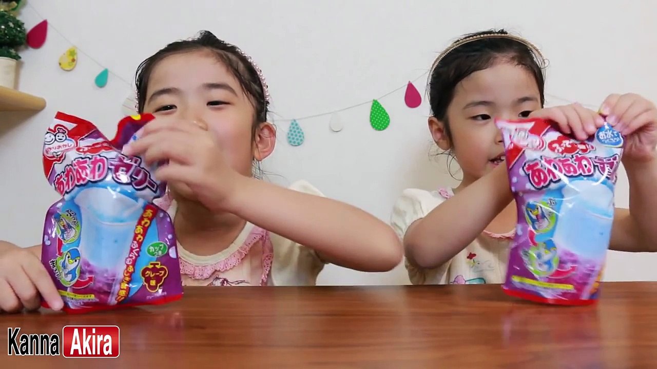 あわあわゼリー  Meiji  bubble jelly