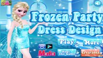 ▐ ╠╣Đ▐► Frozen Games - Frozen Party Dress Design Game - Gameplay Walkthrough