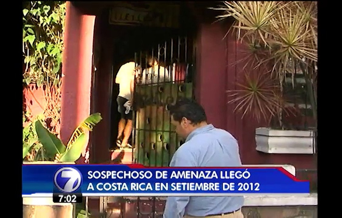 Holandés que amenazó con tiroteo habría ingresado al país en setiembre pasado