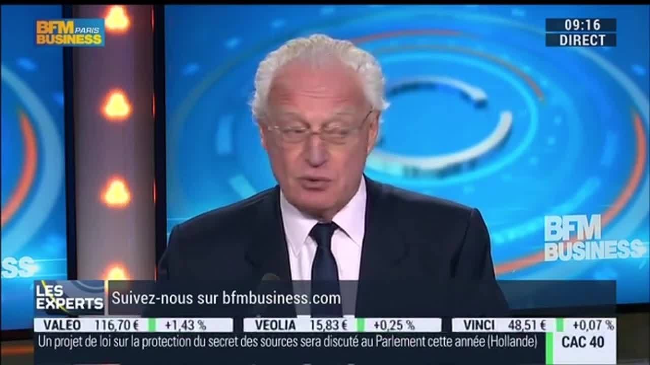 Charles Gave : Prix de marché : "L'absence de croissance vient de taux d'intérêts débiles et de taux de change débiles"