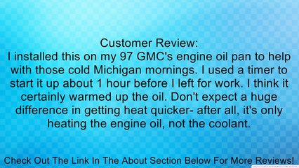 Kat's 24150 150 Watt 4"x 5" Universal Hot Pad Heater Review