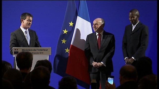 Lillian Thuram présent à la cérémonie de naturalisation de Lassana Bathily