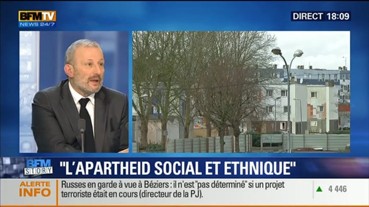 BFM Story: Manuel Valls a dénoncé un "apartheid territorial, social et ethnique" – 20/01