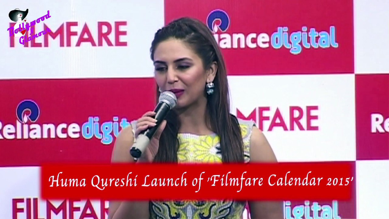Huma Qureshi Launch of 'Filmfare Calendar 2015'