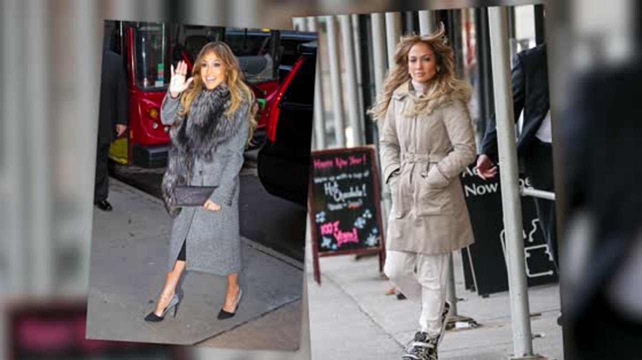 Jennifer Lopez wechselt ihren Style in weniger als 24 Stunden