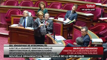 Projet de loi relatif à la nouvelle organisation de la République - En séance