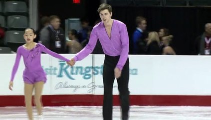 CTNSC15 Novice Pair Short Program - Leung/Beauchesne