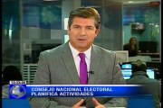 Consejo Nacional Electoral planifica actividades