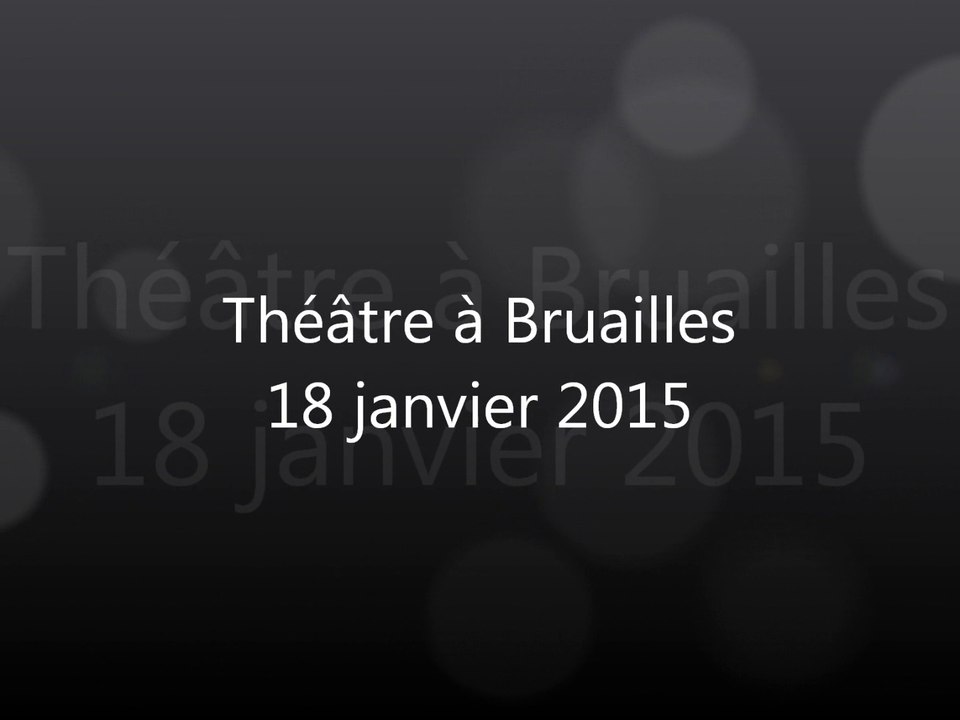 AEP Châteaurenaud - Théâtre Bruailles 18 janvier 2015