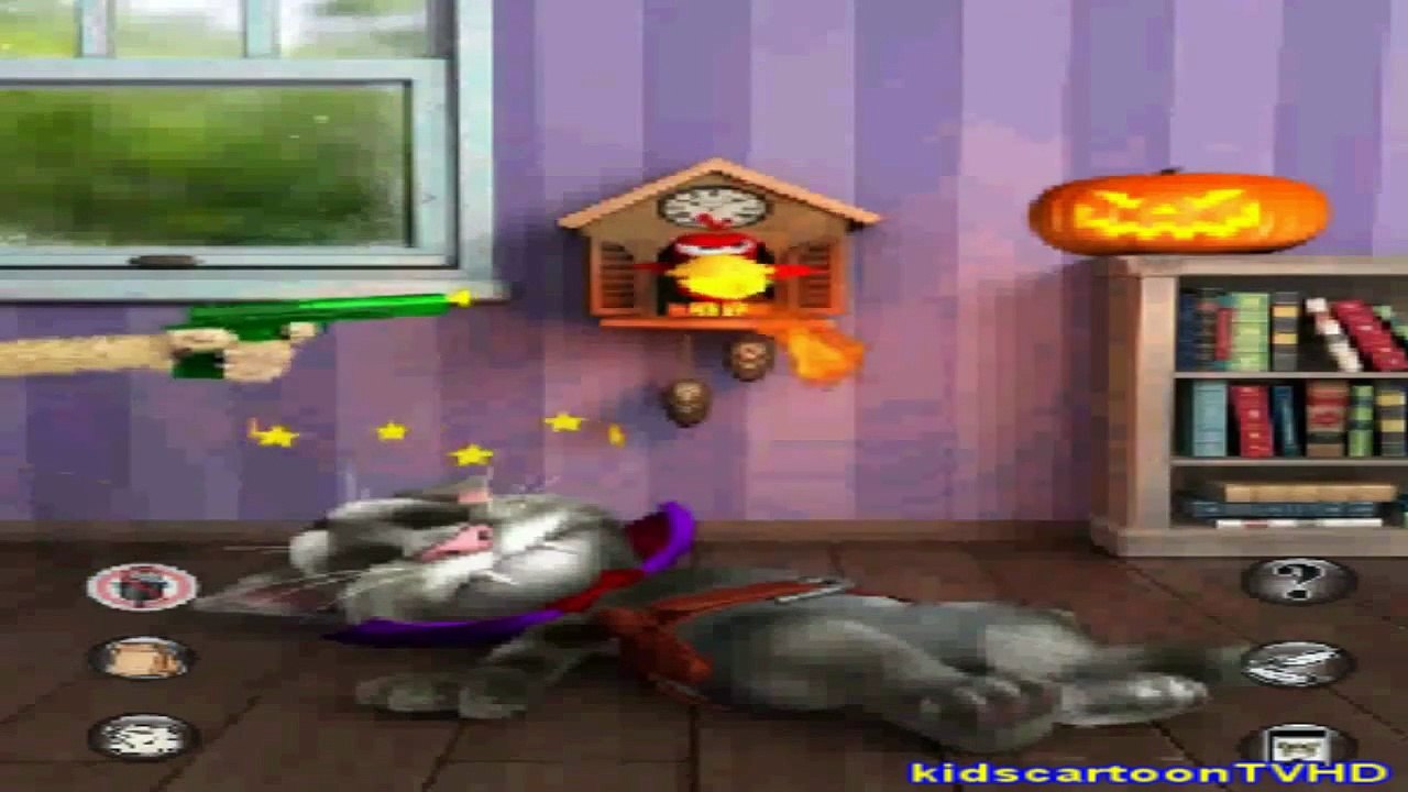 Talking Tom Cat Game Compilation - Talking Tom Cat Halloween and Christmas- Kids Babies Game Movie