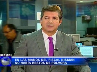 En las manos del fiscal Nisman no había restos de pólvora