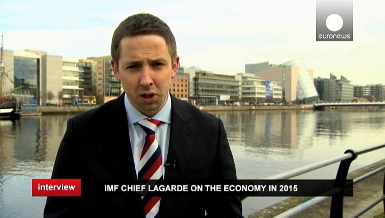 Christine Lagarde, directrice-générale du FMI : "le rétablissement irlandais est tout à fait extraordinaire"