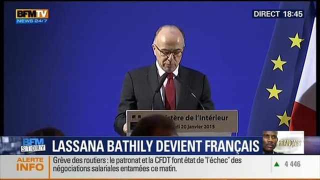 Naturalisation de Lassana Bathily (1/5): Il s'est comporté en citoyen courageux dans des circonstances dramatiques , Bernard Cazaneuve – 20/01