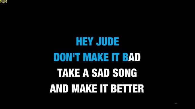 Hey Jude - Karaoke -The Beatles