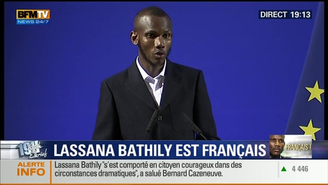 Discours de Lassana Bathily (3/5): "Ce soir, je suis très fier et très ému" – 20/01