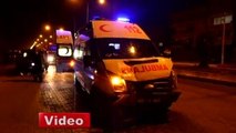 Vakaya Giden Ambulans Kaza Yaptı