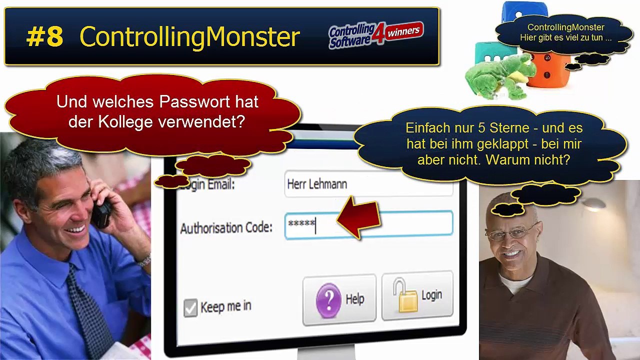 #8 Hilfe, mein Passwort klappt nicht mehr!