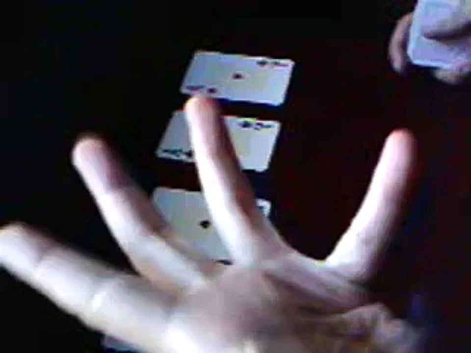 Truco de magia: Ases Gansters.