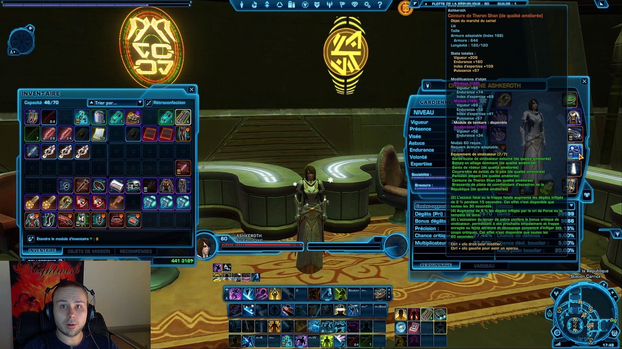FR SWTOR 3.0.1 - Les bases de l'itémisation