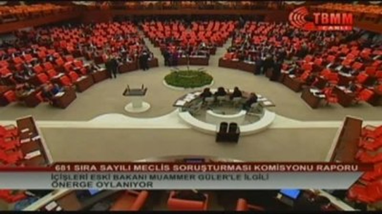Muammer Güler'in Yüce Divan Önergesine Ret