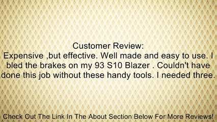 Brake Proportioning Valve Depressor Abs Review