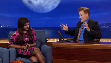 Mindy Kaling Tests The TV Censors' Limits  - CONAN on TBS Full HD