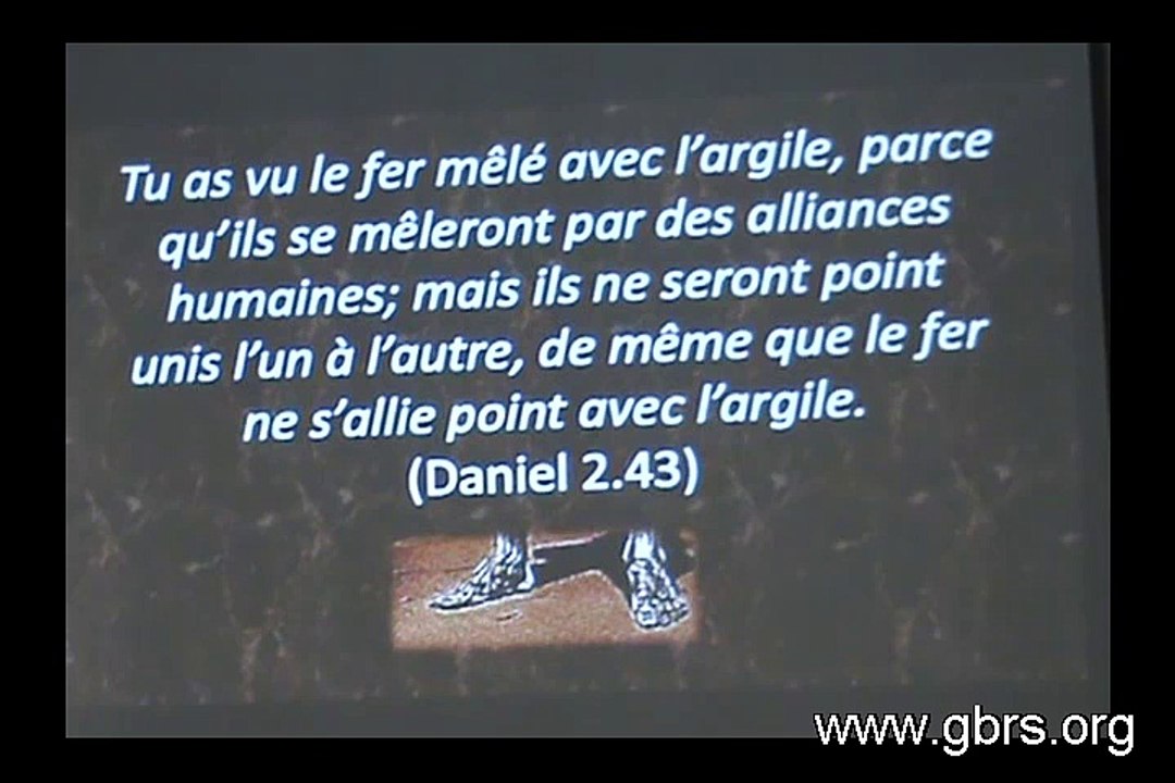 Fernand Saint-Louis - les prophéties de Daniel - Partie 1